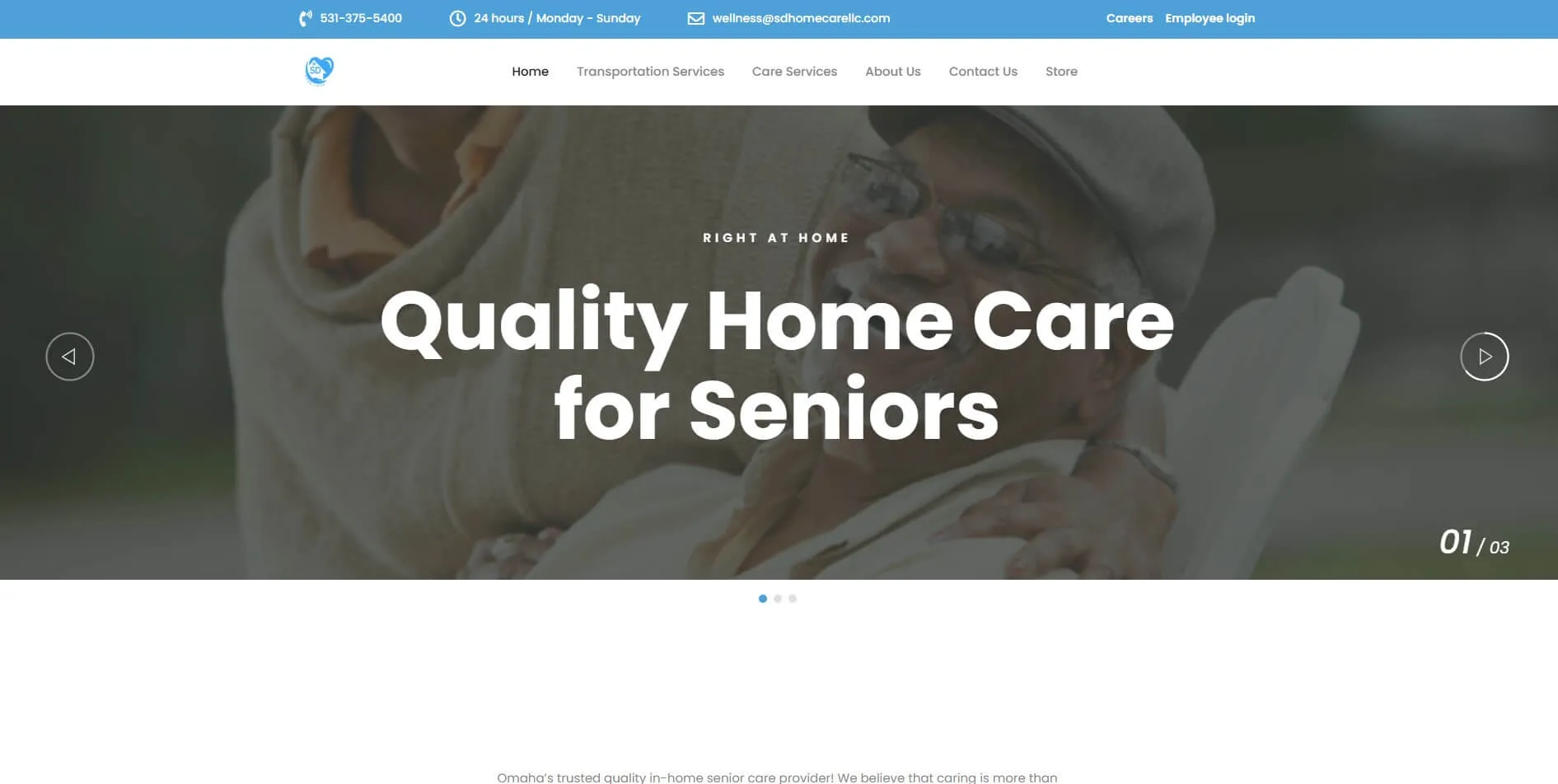 SD Homecare Web App Terminal